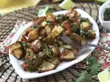 Recette Pommes de terre au four et leur sauce chimichurri, l'accompagnement parfait pour le barbecue!