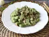 Recette Gnocchi de petits pois à la sauce aux champignons