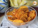 Recette Chips de patates douces au micro-ondes