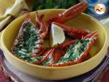 Recette Homard cuit au four en persillade