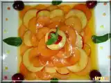 Recette Carpaccio d?abricots et de nectarine