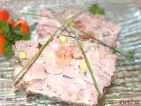 Recette Terrine de canard aux pistaches
