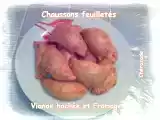 Recette Chaussons feuilletés (viande hachée et fromage)