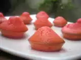 Recette Hmmmmmm, des petits gateaux tout roses à la fraise séchée...