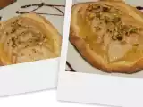 Recette Tarte fine aux poires et à la crème de calisson, sans gluten