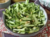 Recette Salade de concombre épicée à la cacahuète
