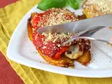 Recette Poivrons farcis au air fryer, saucisse et scamorza