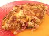 Recette Clafoutis jambon/champignons/mozzarella