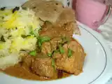 Recette Agneau mijoté au lait et riz pulao (en étapes)