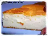 Recette Gateau au kiri (christophe felder )