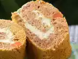 Recette Génoise roulée à la carotte