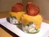 Recette Verrines de poisson et potiron