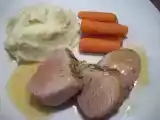 Recette Mini-rôti de porc et sa purée de chou-fleur au cari sans gluten