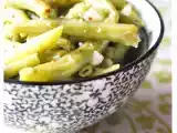 Recette Superbe salade de haricots verts selon jamie olivier