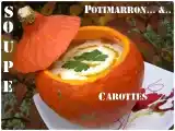 Recette Soupe de potimarron & carotte