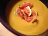 Recette Velouté de potimarron, champignons et figues