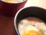 Recette Pour quand on veut faire vite et manger léger: oeuf cocotte au chou