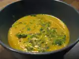 Recette Merveilleuse soupe aux carottes, épices et lait de coco