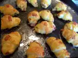 Recette Mini croissant au jambon