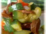 Recette Fondant de courgettes à l' espagnole