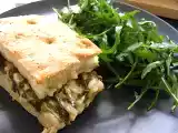 Recette Focaccia fromage et roquette