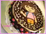 Recette Le gateau au chocolat light de dora