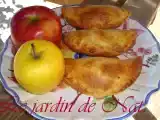 Recette Petits chaussons au munster, pomme et poire