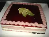 Recette Le duo acidulé (entremets citron framboises)