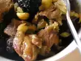 Recette Tajine d'agneau aux amandes et aux pruneaux
