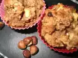 Recette Muffins d'automne (farine de châtaignes, pomme et noisettes)