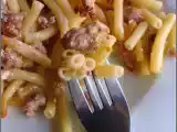 Recette Gratin de macaronis à la saucisse : vite, rapide & bon !
