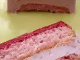 Recette Bûche bavaroise aux framboises.