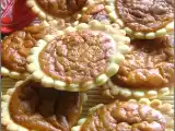 Recette Tartelettes au thon, écus au parmesan, feuilletés aux saucisses, noix épicées