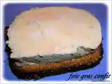 Recette Foie gras de canard confit au torchon
