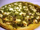 Recette Tarte fine aux courgettes, brousse et thym frais