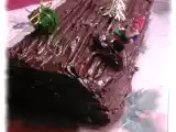 Recette Buche à la crème de marrons et au chocolat
