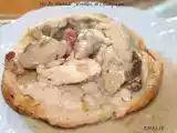 Recette Tourte « pie de pintade aux champagne et morilles »