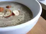 Recette Velouté aux champignons de paris et aux noisettes