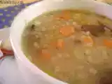 Recette Soupe aux champignons et à l'orge