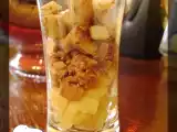 Recette Verrine pomme-boudin-spéculoos
