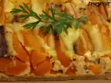 Recette Tarte à la carotte et moutarde à l'ancienne