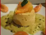 Recette Terrine aux 2 saumons et son coulis de poireaux.