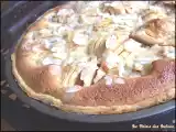 Recette Tarte normande aux pommes à la crème d'amandes