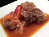 Recette Mijoté d'agneau à la tomate