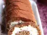 Recette Coffee roll cake - gâteau roulé au café