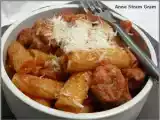 Recette Tortiglioni à la saucisse et sauce piquante