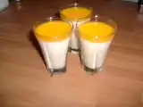 Recette Panna cotta avec sa gelée de clémentine...