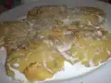 Recette Raviolis wonton à la patate douce, éclats de noix et rapé de noix muscade