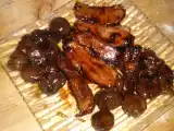 Recette Magret de canard laque et marrons caramelises
