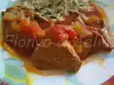 Recette Sauté de veau à la tomate ..... façon weight watchers